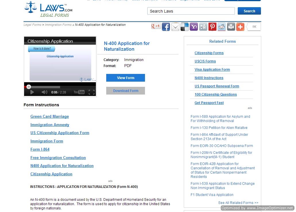 Laws.com Free Legal Forms
