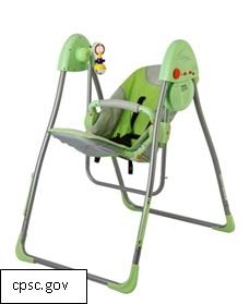 Infant Swing Recalled for Strangulation Hazard