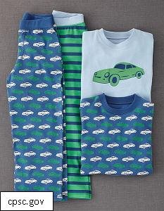 Kid’s Pajamas Recalled for Violating Flammability Standards