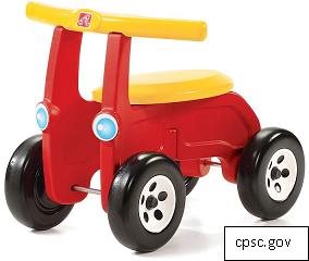 Step2 Recalls Children’s Riding Toy for Fall Hazard