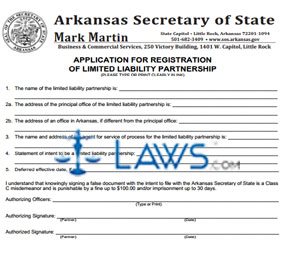 Form Application for Registration of LLP (old code)  