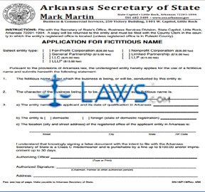Form DN-18 Application for Fictitious Name Domestic Limited Partnership  