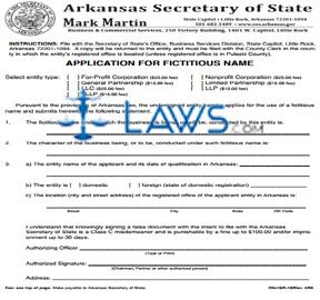 Form DN-18 Application for Fictitious Name for Domestic Corporation (Corporation) 