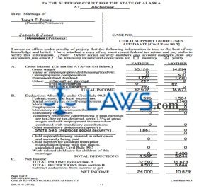 How to Calculate Child Support Under Civil Rule 90.3 (53 pages)