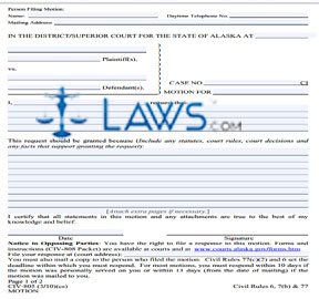 Motion Packet for Civil Cases Motion