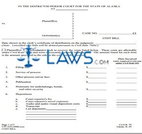 Cost Bill
