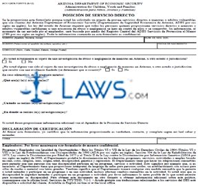 ACY-1287AS Posición de Servicio Directo