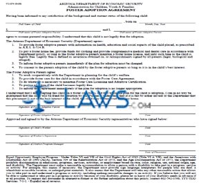FC-074 Foster Adoption Agreement (English)