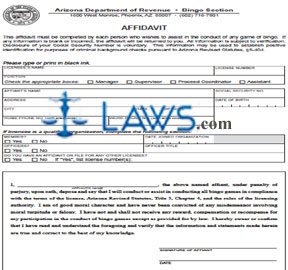 Form 71-1003f Affidavit