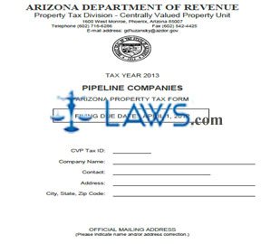 Form 82053 Pipeline Companies Reporting