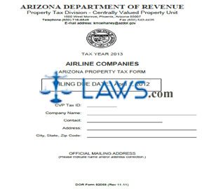Form 82058 Airline Companies Reporting