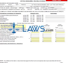 Form 82300-2 Income and Expense - Office Building/Retail Store Supplement