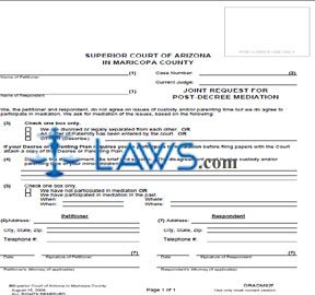 Form DRDA62f Motion And Affidavit For Default Decree Without Court Hearing 