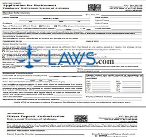 Retirement Application Packet Part I Non-State