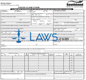 Southland Benefit Solutions Vision Claim Form