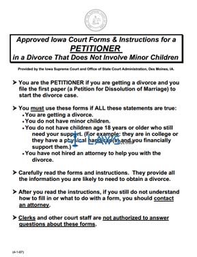 Form Petitioner's Packet