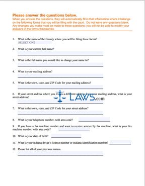 Form Name Change for Adults