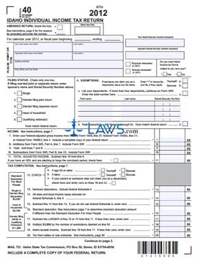 Form 40 Individual Income Tax Return 