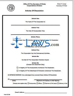 Form CD 520 Instructions for Non-Commenced Business Non-profit Organization Dissolution 