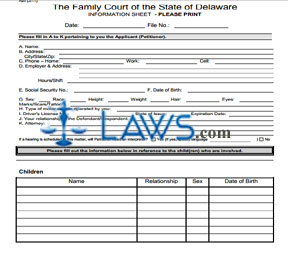 Form 240 Information Sheet
