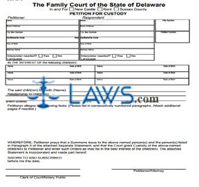 child support filed documents delaware county ohio