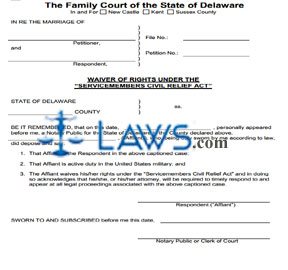 Form 420 Waiver of Rights Under The 