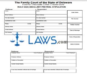 Form 466 Ancillary Pretrial Stipulation - Rule 52(D)