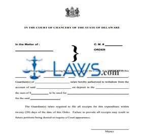 Order to Expend 