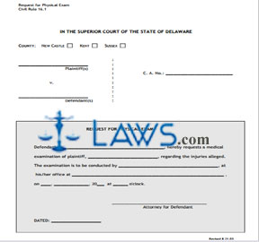 Request for Physical Exam (Form 34)
