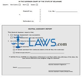 Neutral Assessor's Report