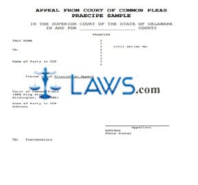 Appeal from Court of Common Pleas