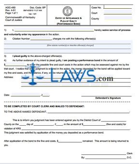 Commonwealth's Offer on a Plea of Guilty