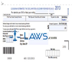 Form IT-540ES Estimated Tax Voucher for Individuals