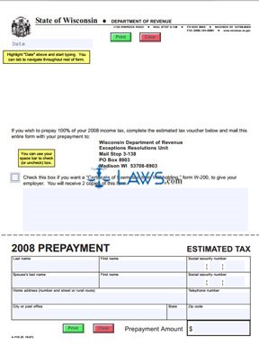 2009 Prepayment Voucher