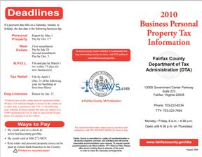 2010 Business Personal Property Tax Brochure