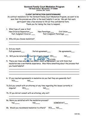 Client Satisfaction (Mediation)