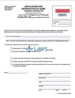 Form SD Articles of Dissolution (Corporation) 