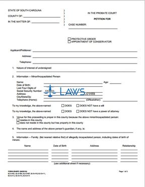 Form #540PC Petition for