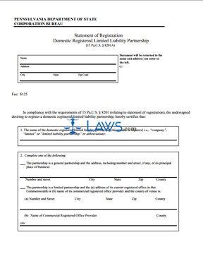 Registration- Domestic Registered LLP  