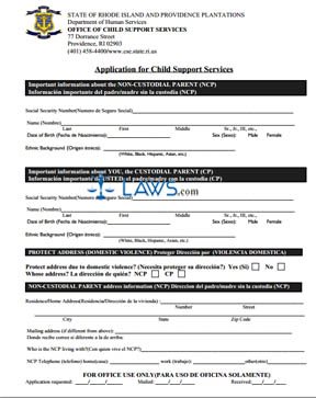 Form Application, Waiver and Income Expense 