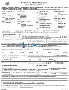 Form Application for Registration