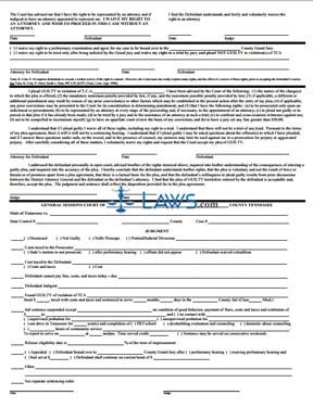 Judgment Sheet – Single Charge – GS