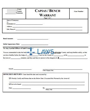 Capias / Bench Warrant