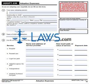 Adoption Expenses