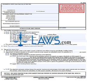 Stipulation and Order (Governmental)