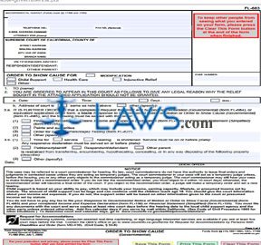 Order to Show Cause (Governmental)