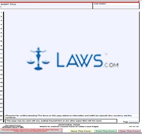 Form MC-020 Additional Page — Attach to Judicial Council Form or Other Court Paper 