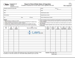 Reporting of Out-of-State Sales of Cigarettes 