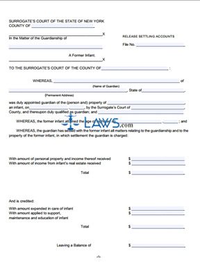 Form G-10B Petition to Close Guardianship Account (Guardian)