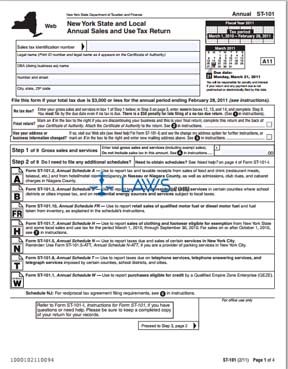 tax form new york state